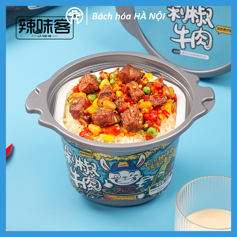 Cơm Mèo Tự Sôi LA WEI KE Ngũ Vị 280g