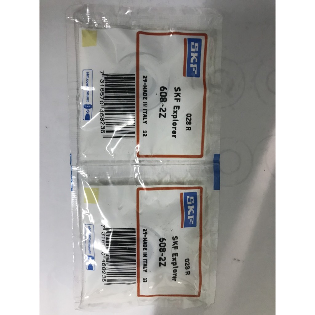 Vòng bi Bạc đạn SKF 608zz chính hãng (8x22x7)