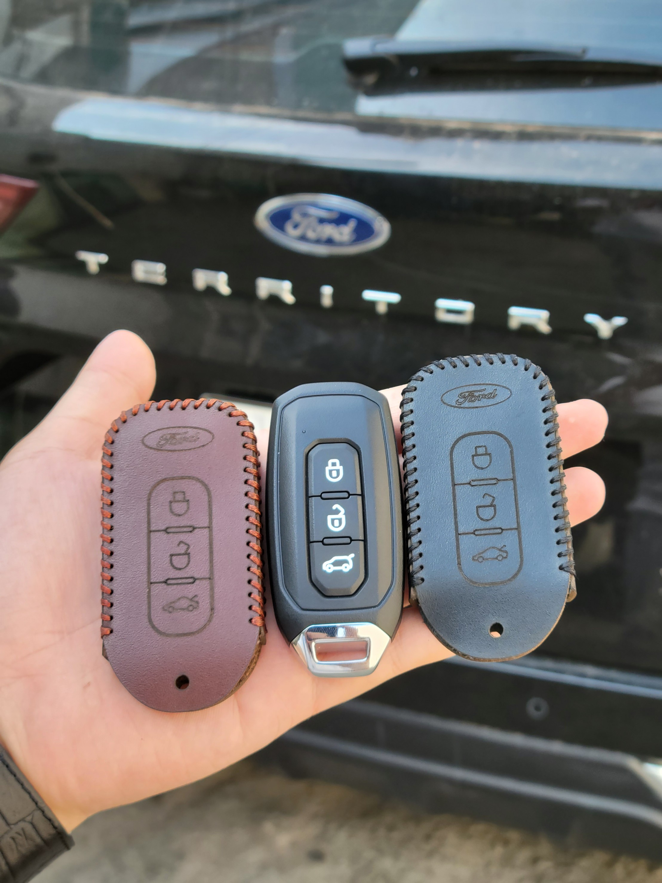 Bao da chìa khóa ô tô Ford Teritory