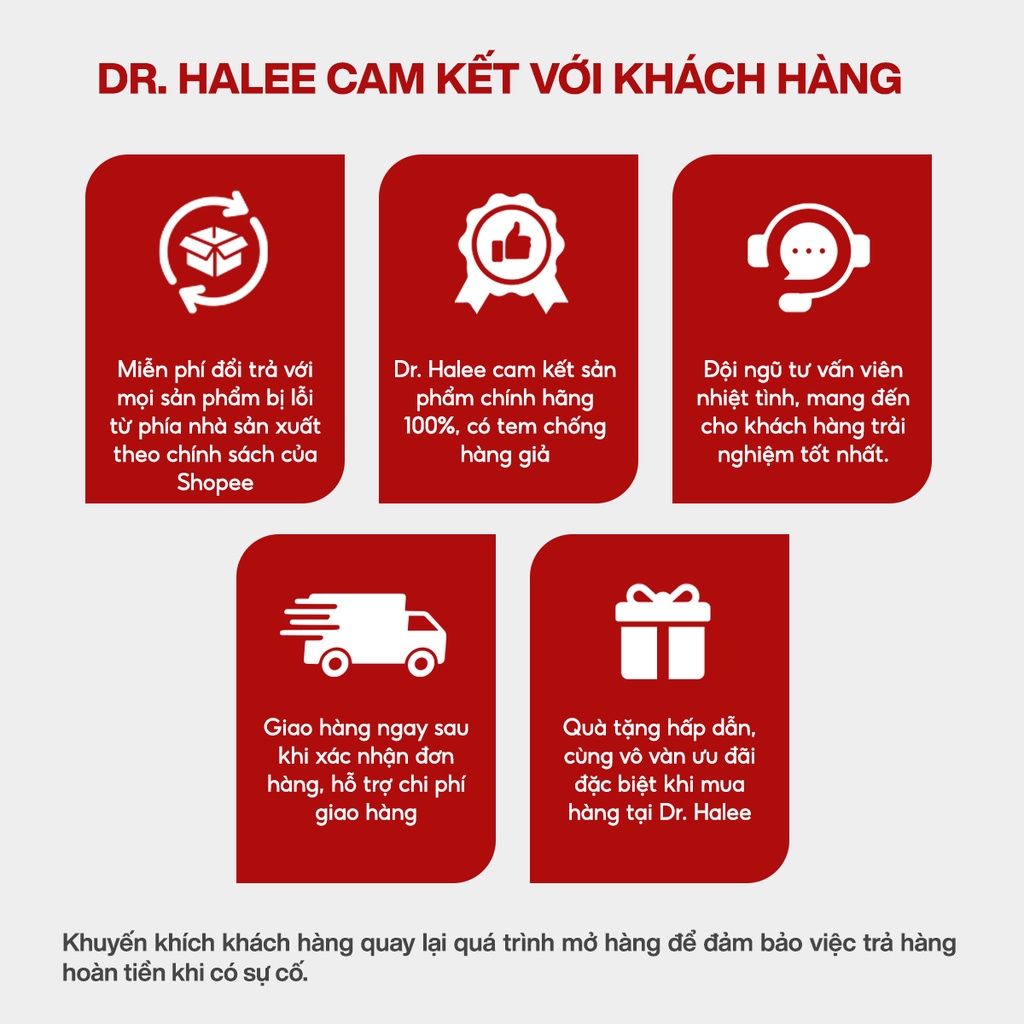 Sữa rửa mặt dịu nhẹ lựu đỏ Dr. Halee