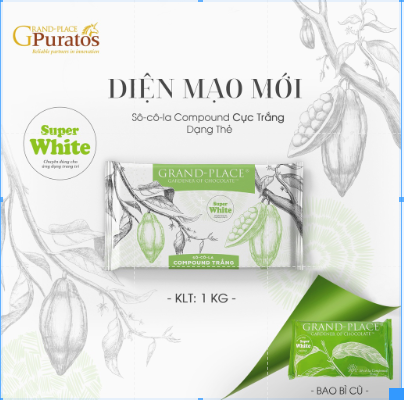 Socola trắng Grand place