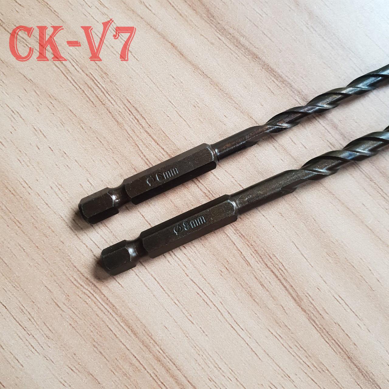 Mũi khoan đa năng chuôi lục giác phi 6 và 8
