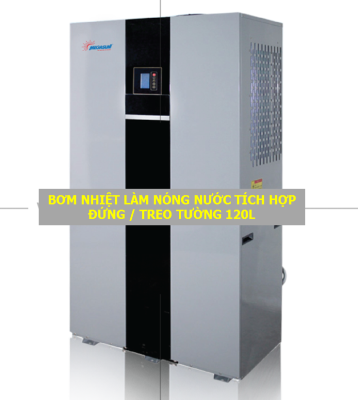 Bảng giá Megasun - Máy nước nóng bơm nhiệt tích hợp treo tường 120L