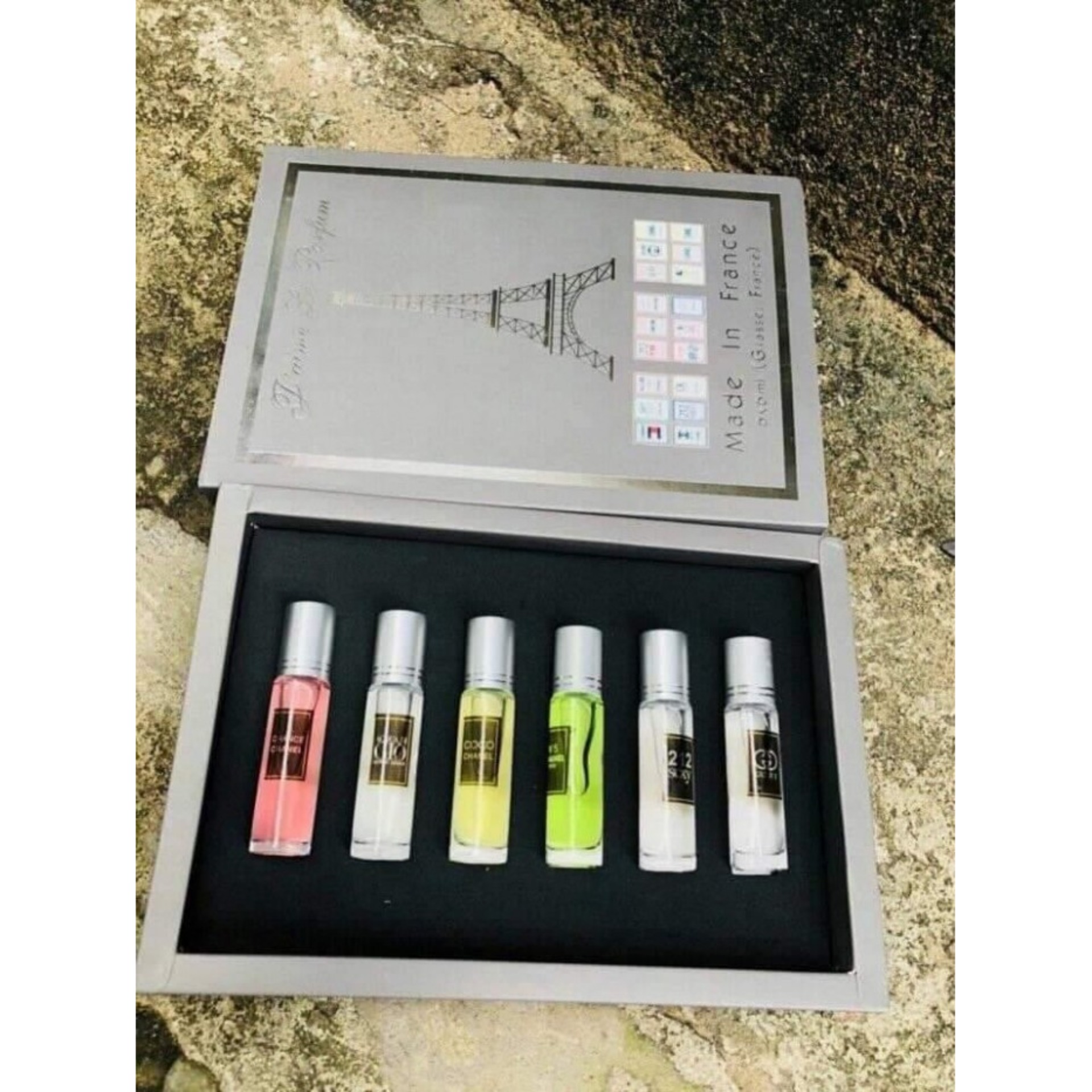 Set 6 Chai Nước Hoa Phap Dạng Lăn - 20ml/chai