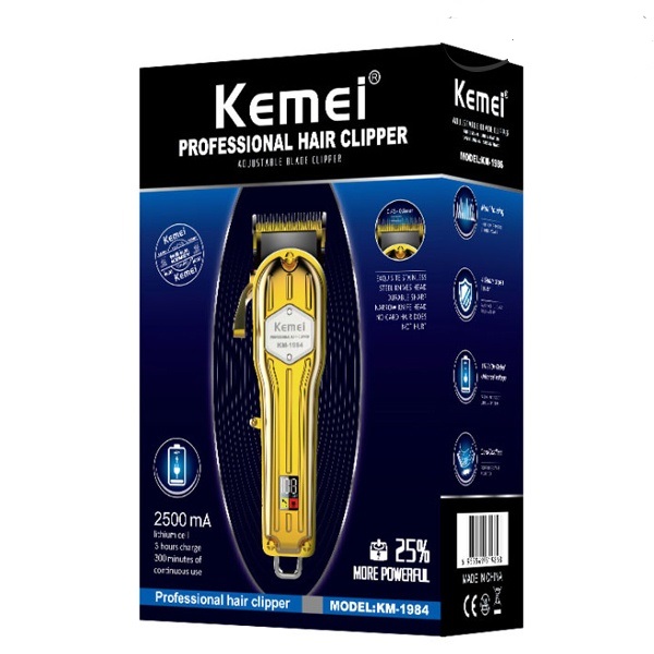Tông đơ cắt tóc kemei km 1984 công suất 8w