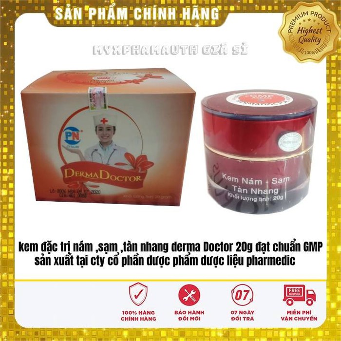 kem nám sạm, đồi mồi ,tàn nhang dermadoctor đạt chuẩn GMP