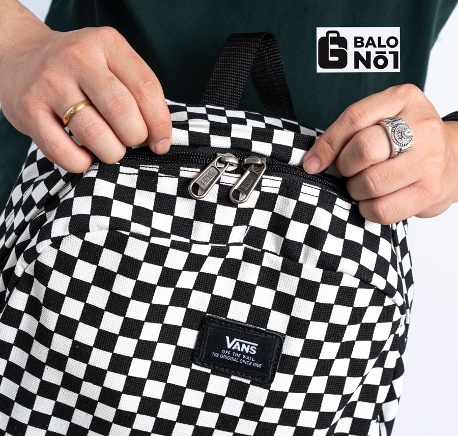 Balo Cao Cấp Van.s Old Skool Black/White Checkerboard
