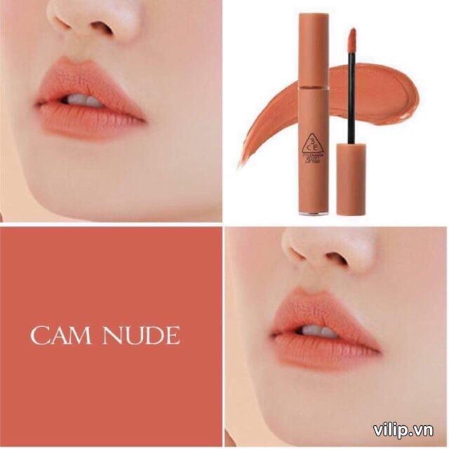Son kem 3CE màu cam nude