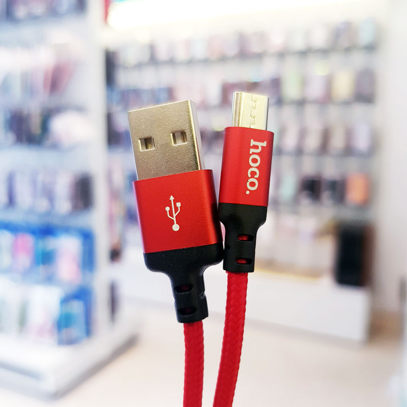 [HCM]Cáp Hoco x14 1M Dây Dù Siêu Bền Đầu MICRO