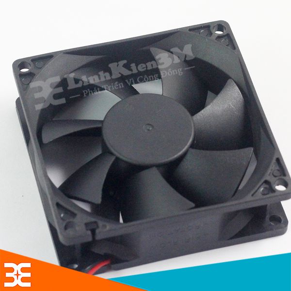 Quạt Tản Nhiệt Sunon 8x8x2.5cm 12VDC-0.19A