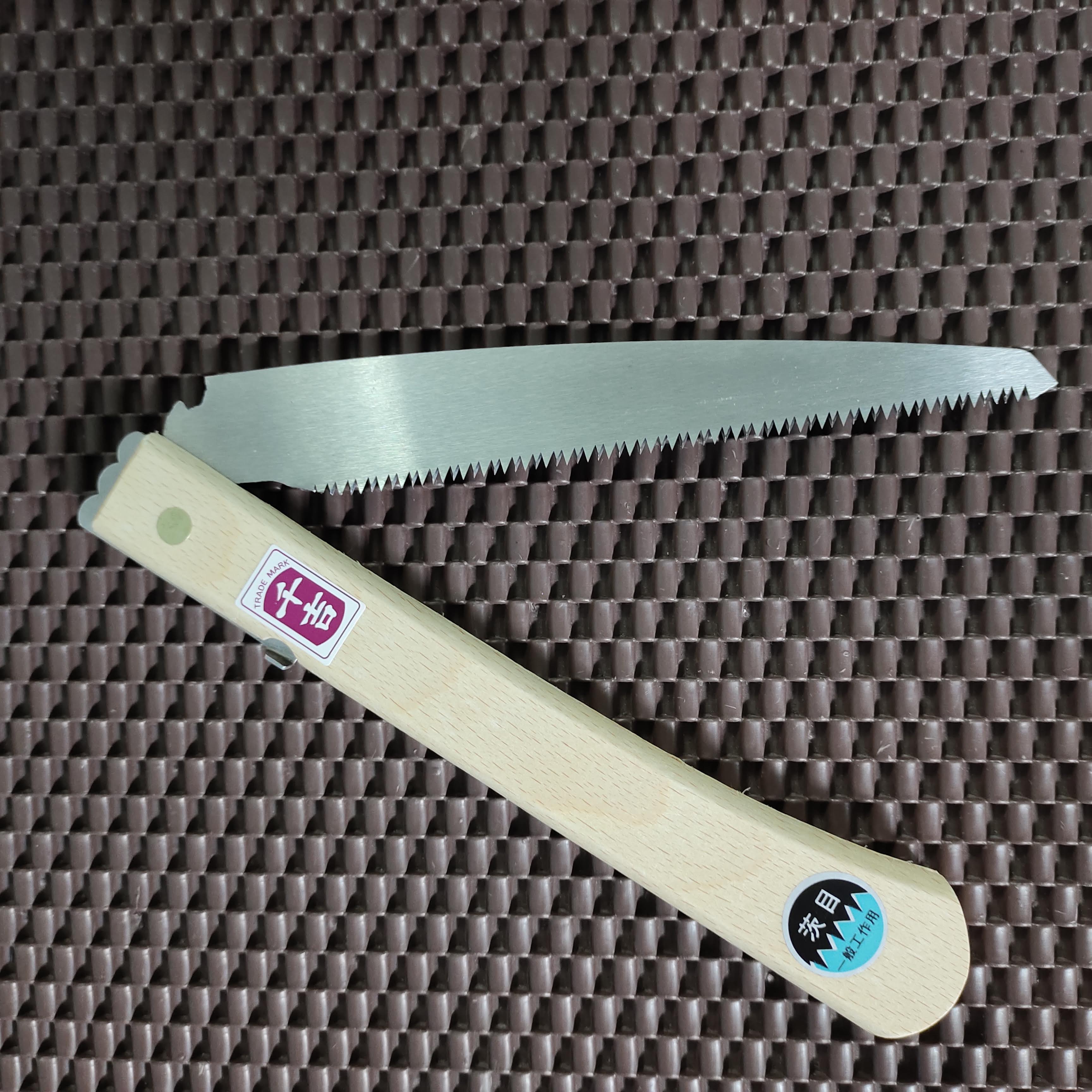 Cưa gấp cán gỗ SENKICHI 180mm Nhật Bản
