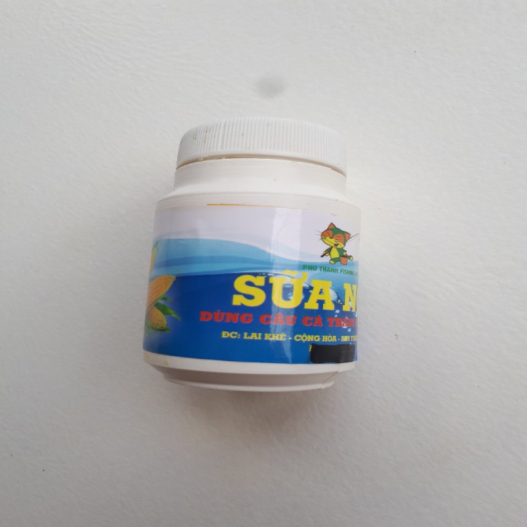 [Mồi câu con cáo] Tinh mùi sữa ngô câu cá trắm, cá trôi