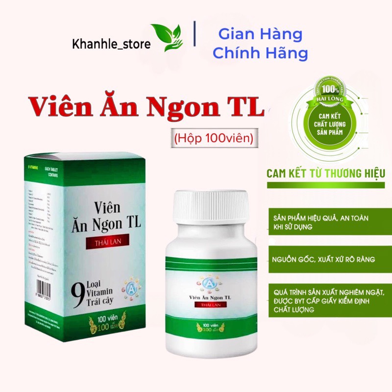 Viên ăn ngon TL Thái Lan 100 viên