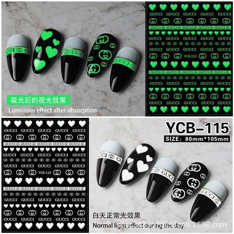 [HCM]STICKER DẠ QUANG PHÁT SÁNG TRONG ĐÊM