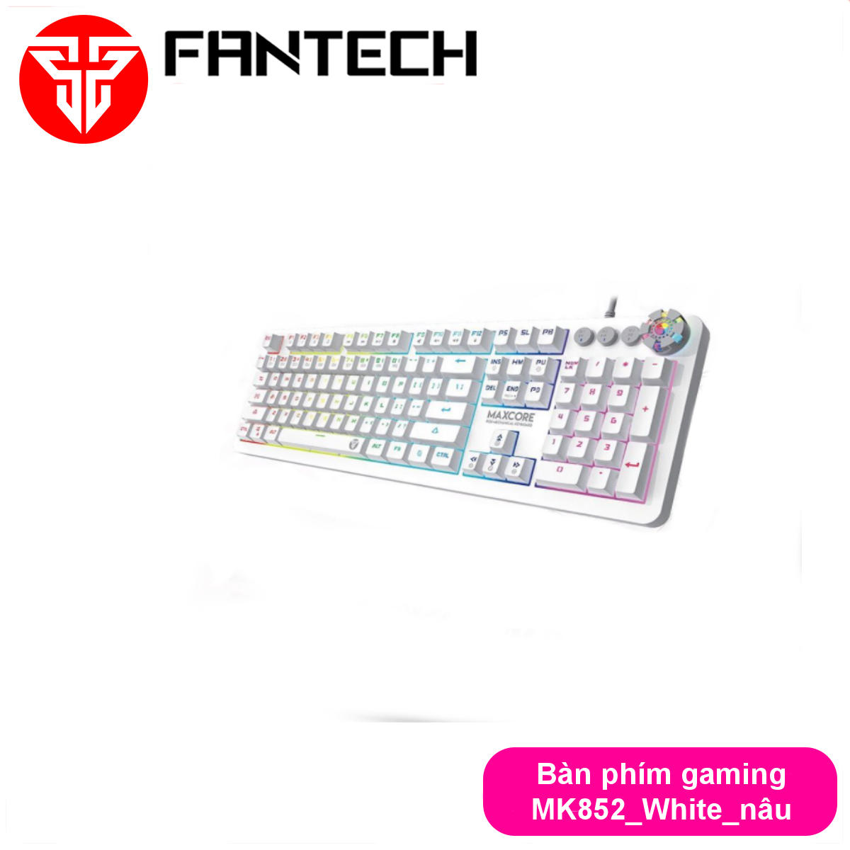 Bàn Phím Cơ Fantech MK852 MAXCORE Outemu