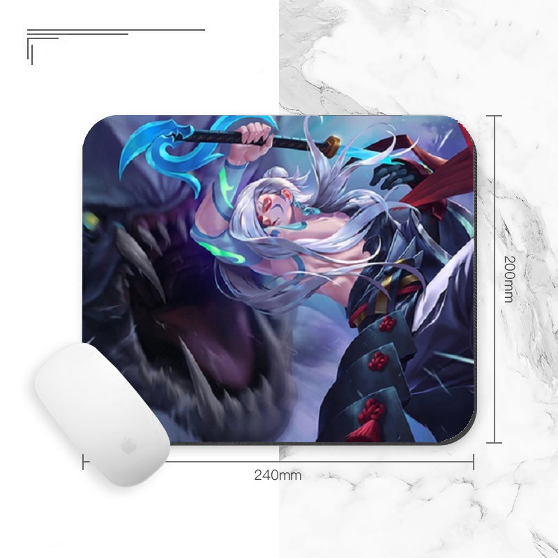 Miếng lót chuột in hình nhân vật LIÊN QUÂN game anime chibi tiện lợi xinh xắn tấm di kê chuột