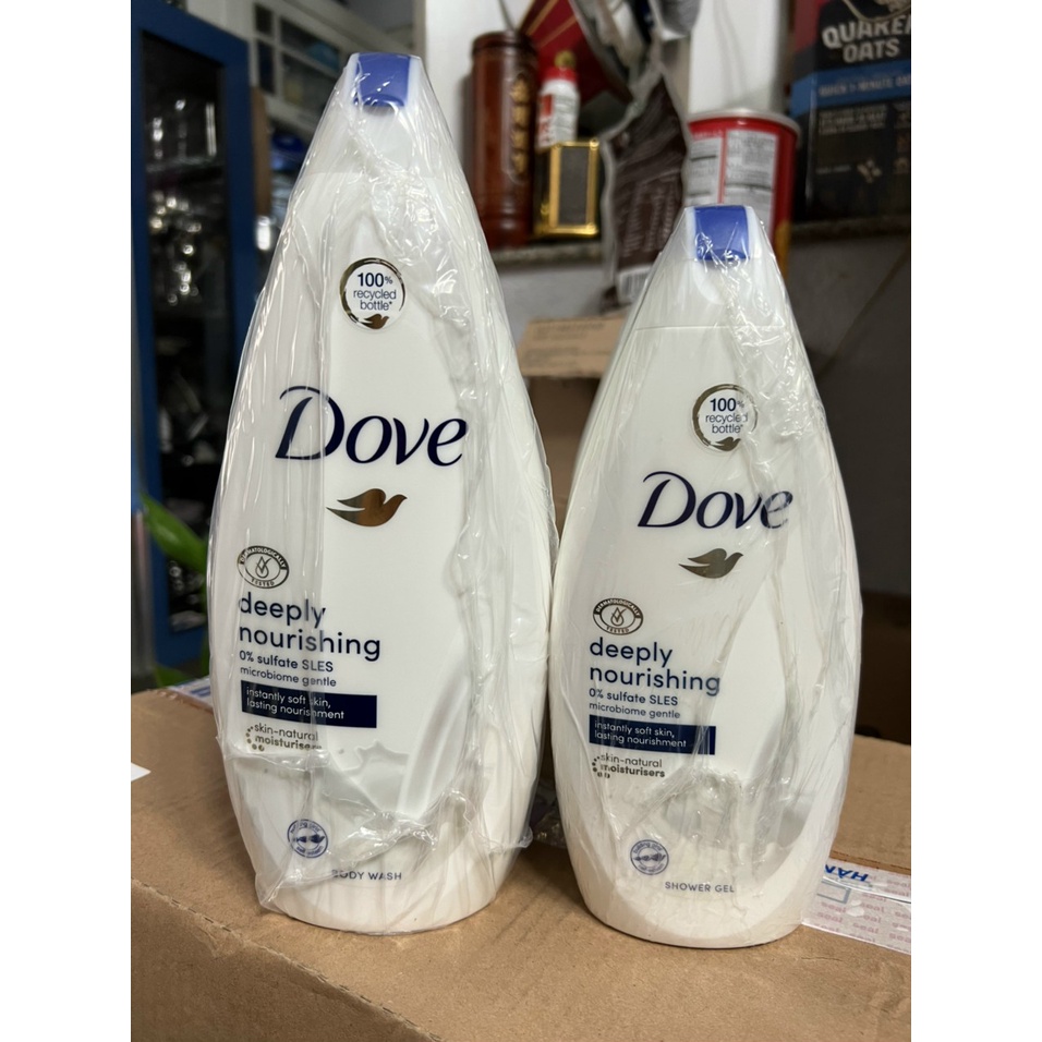 SỮA TẮM DOVE 500ML và 750ml ĐỨC