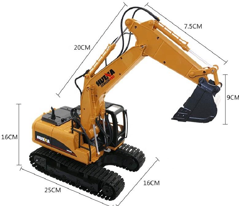 Xe cần cẩu điều khiển Huina 1550
