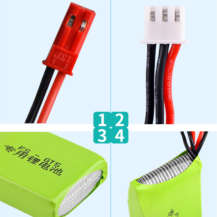 Pin Lipo 2s 1300mAH, 1500mAh 7.4V (Dùng cho tay điều khiển)
