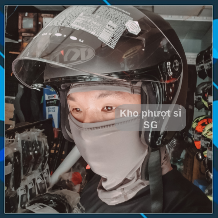 Mũ khăn trùm đầu Ninja Swat M1 phản quang cao cấp dùng đội mũ fullface - Mũ trùm đầu ninja Swat cao cấp 3 in 1