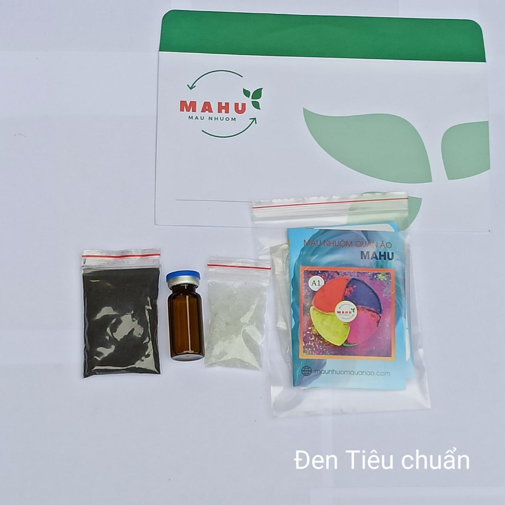Thuốc nhuộm quần áo  (chỉ gói màu test)