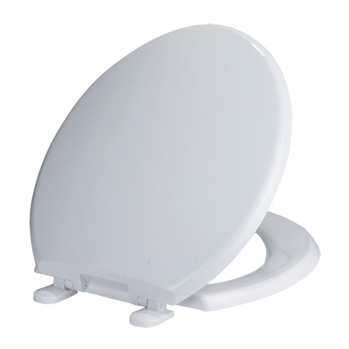 Nắp bồn cầu HA02 - nhựa plastic trắng