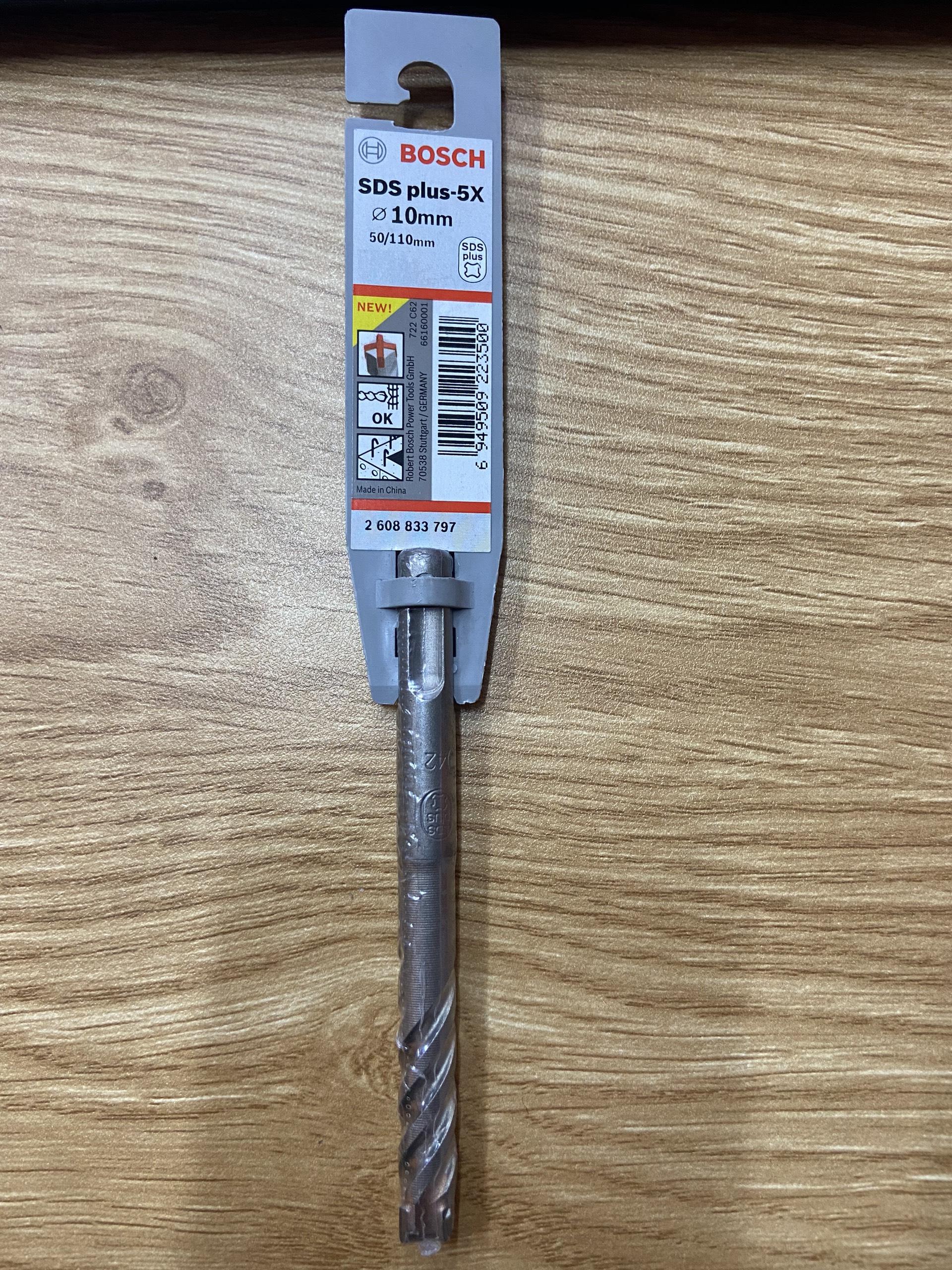 Mũi khoan bosch sds plus-5x 2608833777 2608833788 2608833797 - ø6,8,10mm