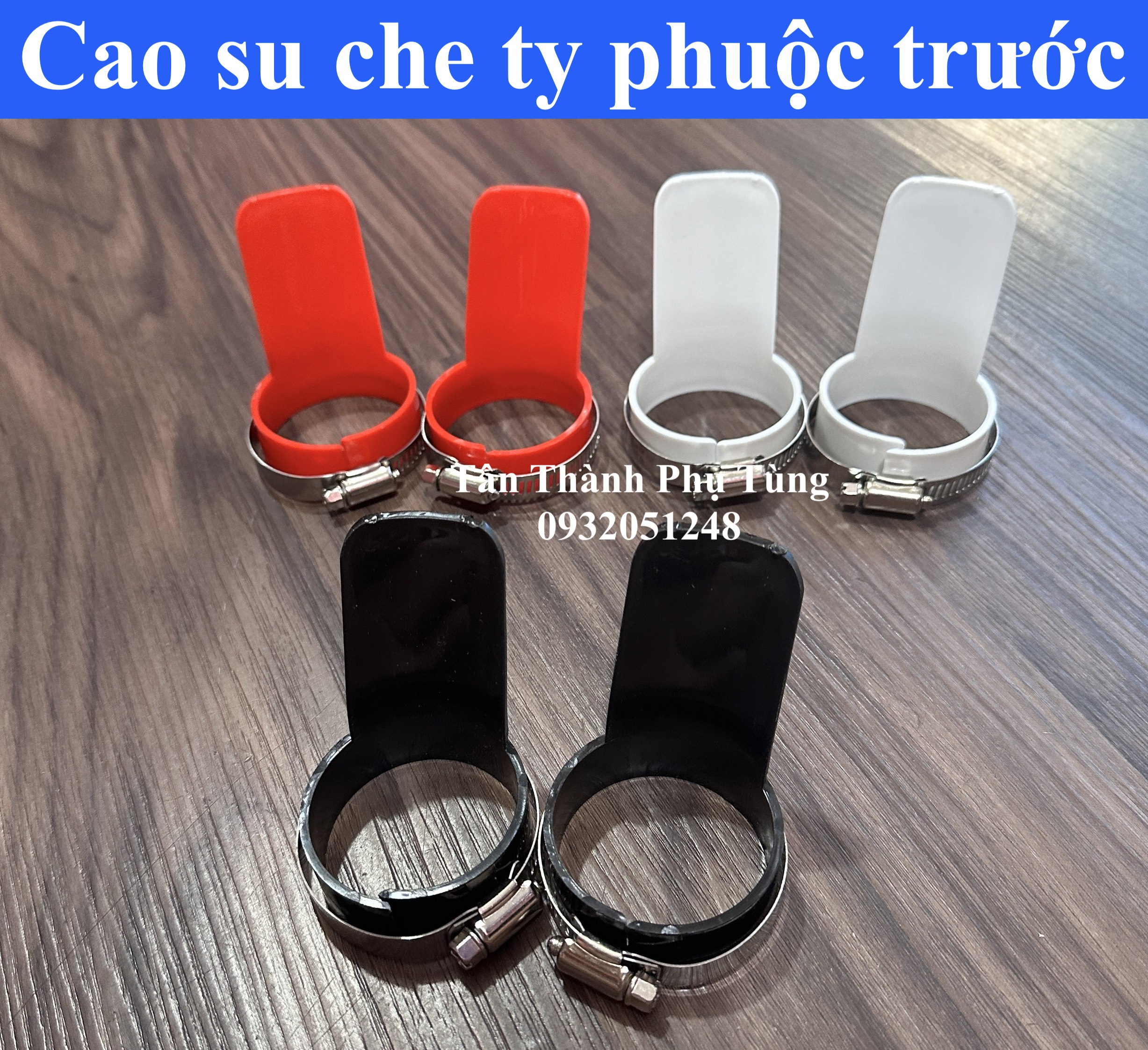 Cao su bảo vệ ty phuộc trước - 1 cặp