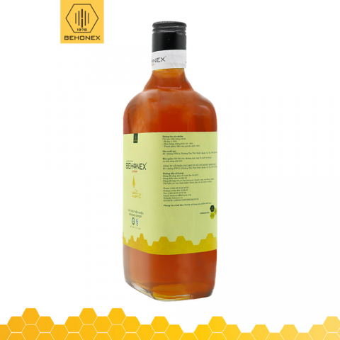 MẬT ONG HOA CHÔM CHÔM BEHONEX EXPORT 600ML
