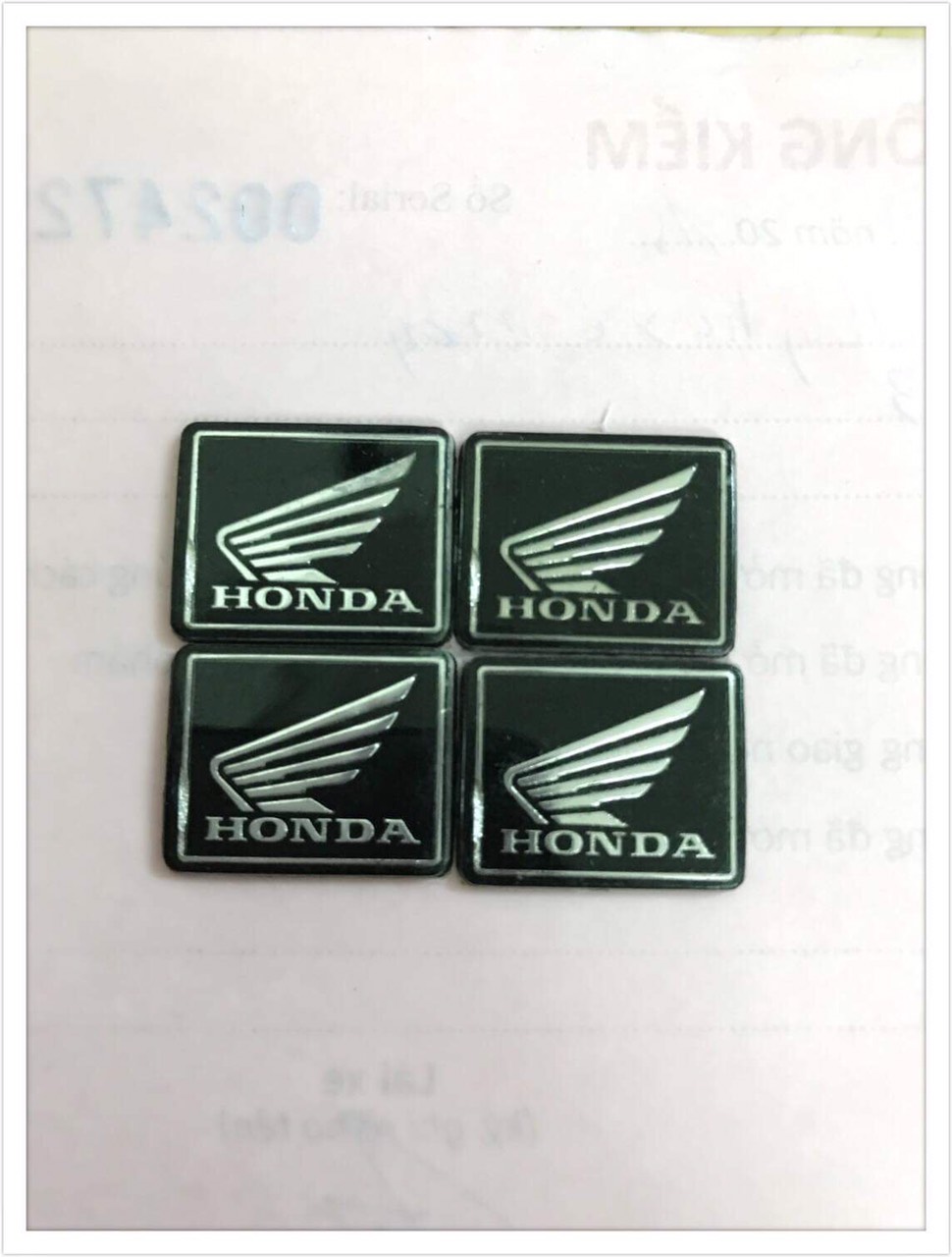 tem dán logo cánh chim honda