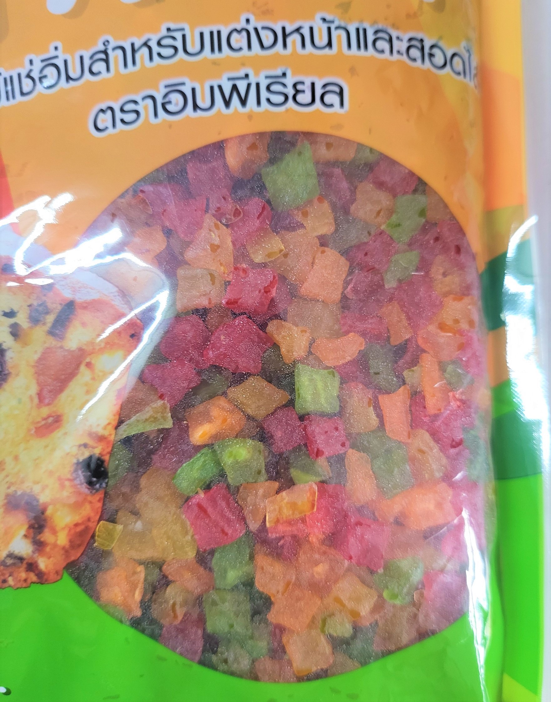 [Túi 1 Kg] MỨT TRÁI CÂY HỖN HỢP (nguyên liệu làm bánh, kem) [Thailand] IMPERIAL Mixed Fruit Fancy (halal)