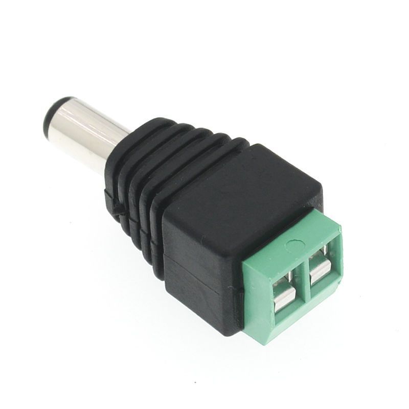 10 Jack nguồn DC đực vặn vít 5.5x2.1mm