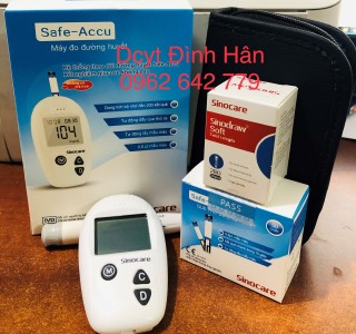 Máy đo đường huyết Safe Accu - Sinocare thumbnail
