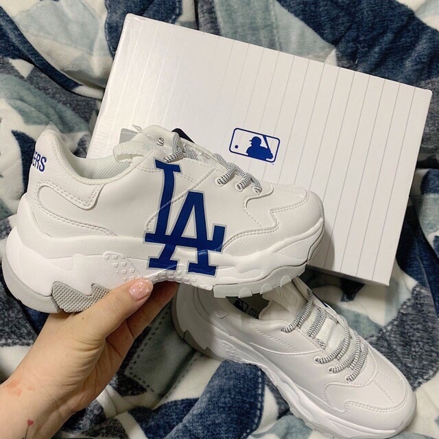 [SALE SỐC-FULLBOX] Giày thể thao MLB chữ LA