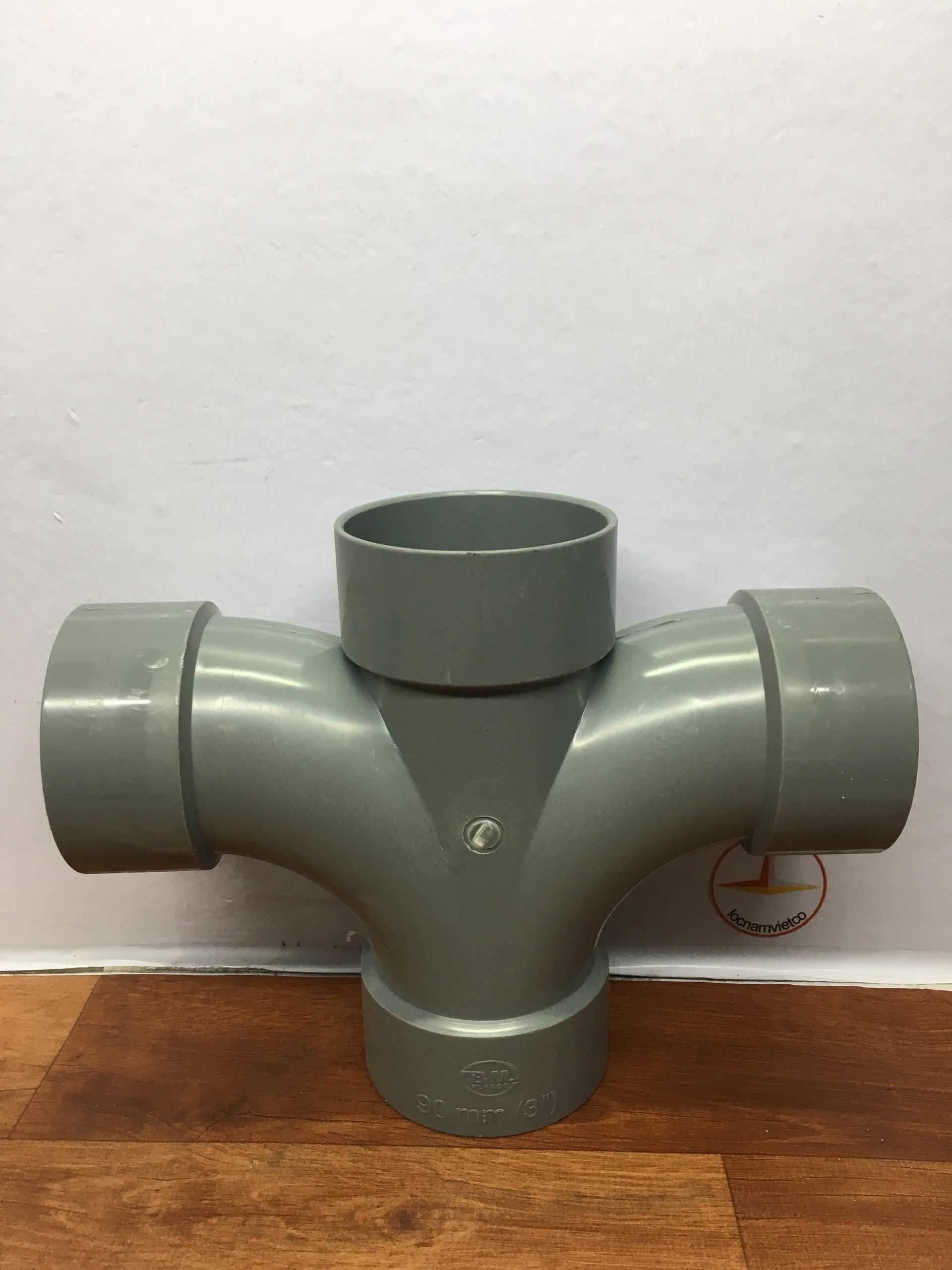 Tứ thông 90 nhựa PVC Bình Minh