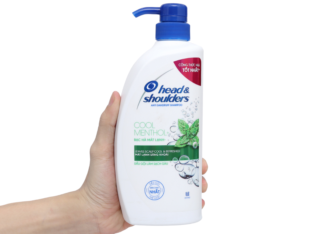 [HCM]Dầu gội đầu Head & Shoulder 625ml(bạc hà mát lạnh)