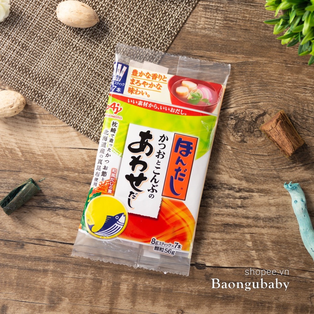 [Gia vị ăn dặm cho bé] Bộ Bột nêm cho bé từ 6 tháng ăn dặm Nhật