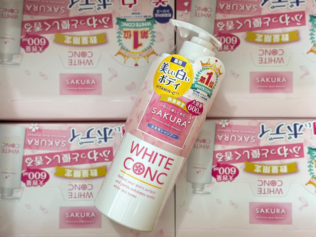 Sữa Tắm Trắng Da White Conc Body -  Các Loại