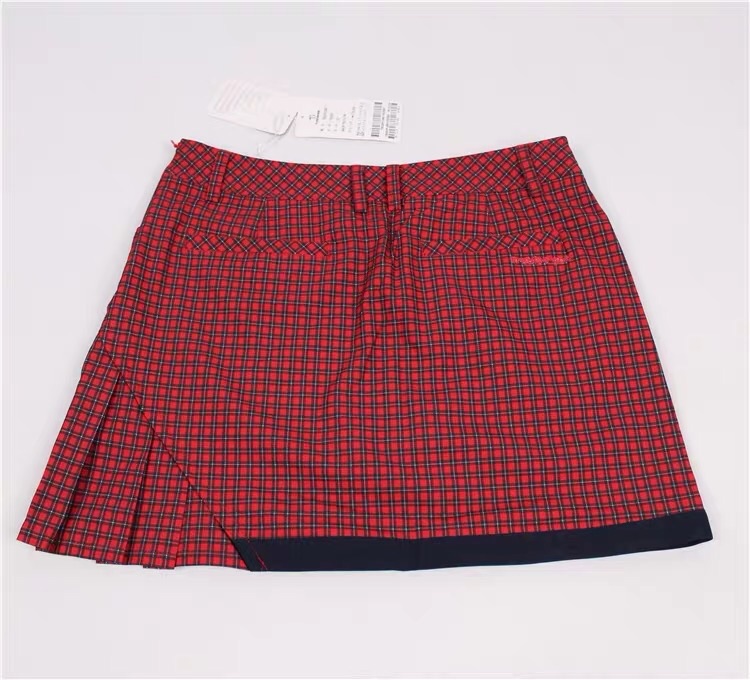 chân váy golf nữ kẻ new