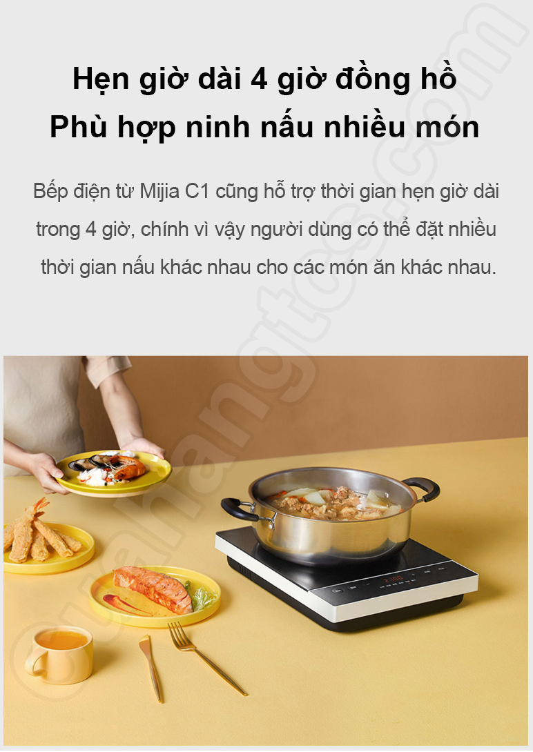 Bếp từ Xiaomi Mijia C1 nút cơ