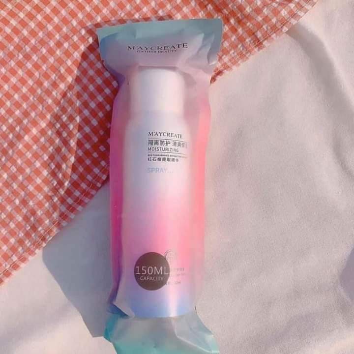 Xịt chống nắng make up Maycreate - chai 150ml _LaShiNo