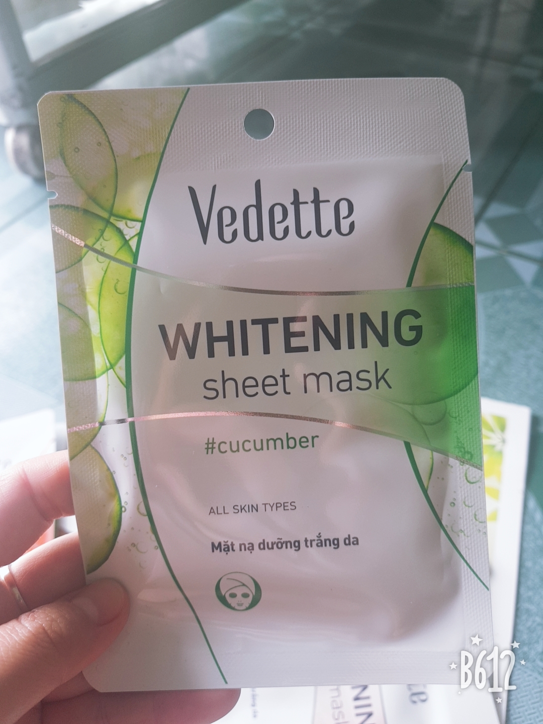 Mặt nạ trắng da Vedette 22ml