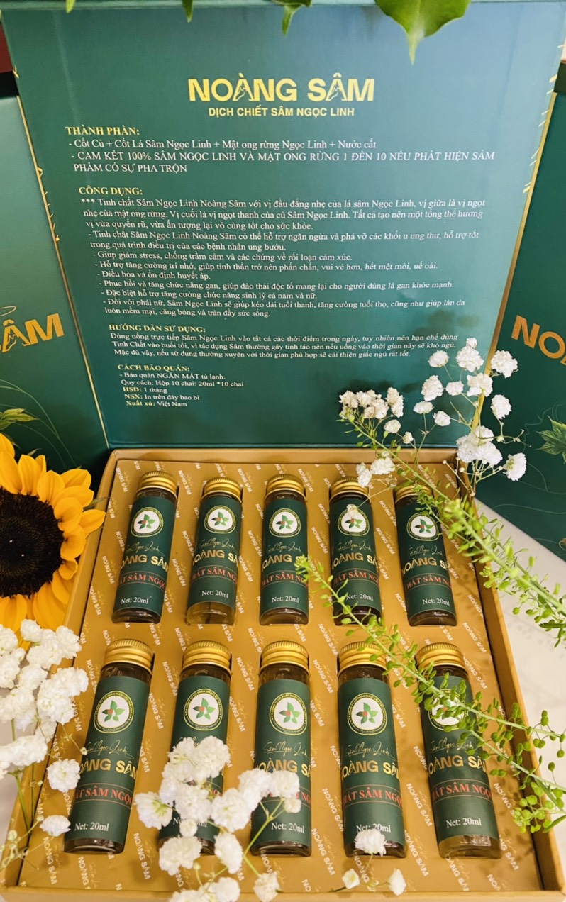 CHIẾT XUẤT SÂM NGỌC LINH