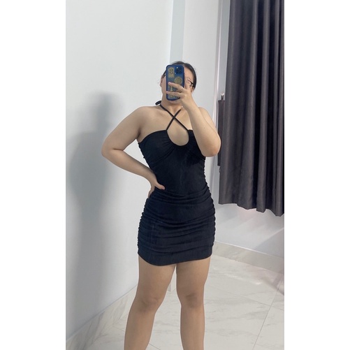[ SIZE LỚN BIGSIZE 55Kg-100Kg ] MS3 ĐẦM KHOÉT NGỰC NHÚN SƯỜN THUN GÂN