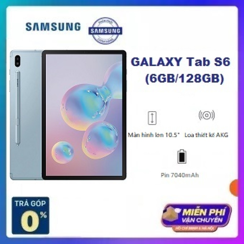 Máy tính bảng Galaxy Tab S6 SM-T865 - Hàng Chính Hãng (Tặng bao da bàn phím) chính hãng