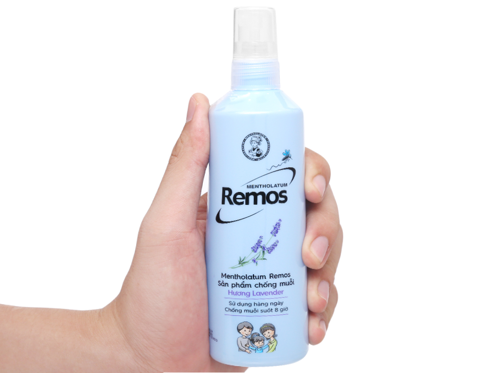 Xịt Chống Muỗi Remos - 60ml Và 150ml