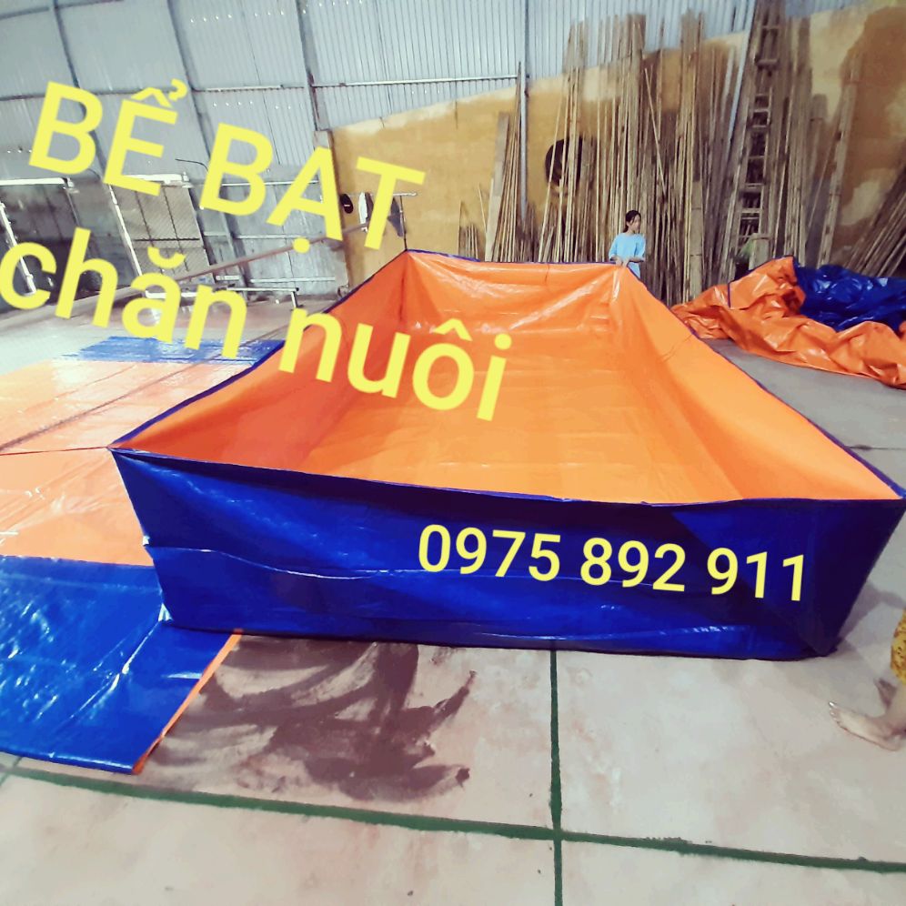 BỂ BẠT NUÔI ,ỐC ,ẾCH ,CÁ , LƯƠN 3x2x1