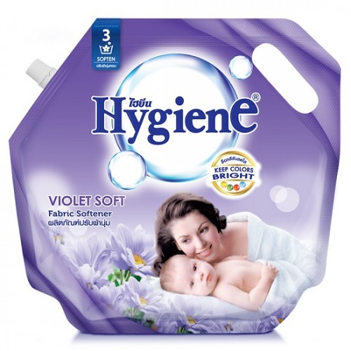 [HCM]NƯỚC XẢ VẢI HYGIENE 1800ML THÁI LAN [MÀU TÍM]