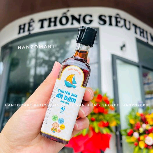 Nước Mắm Ăn Dặm Cho Con Thuyền Xưa