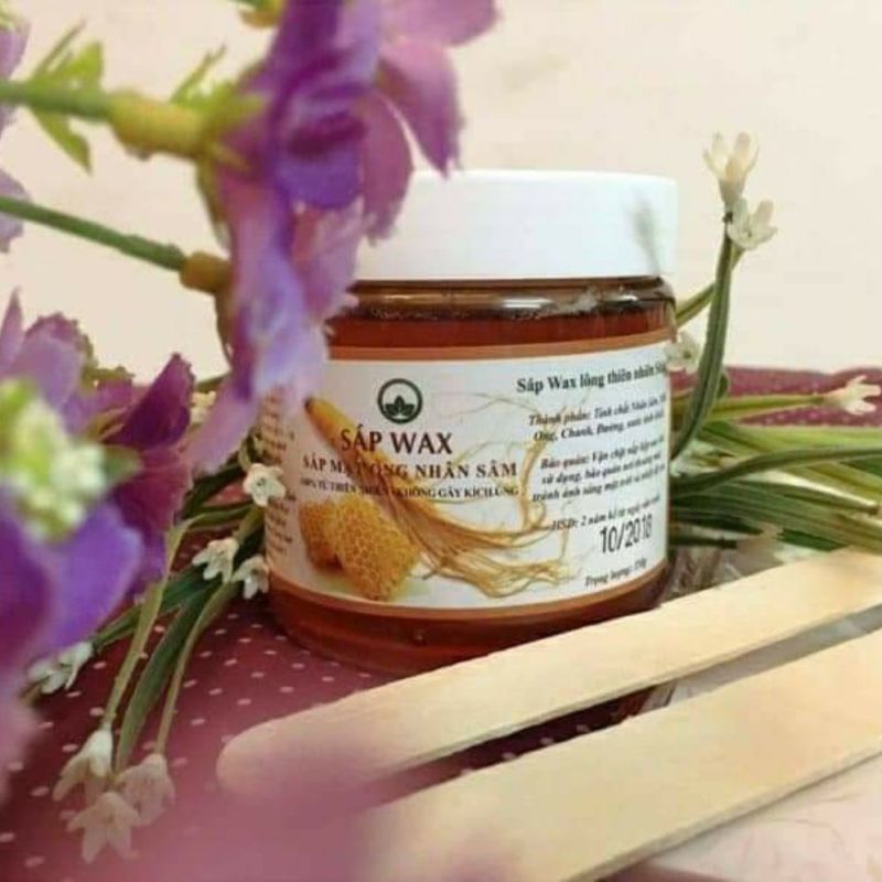 sap wax nhân sâm shiny handemade